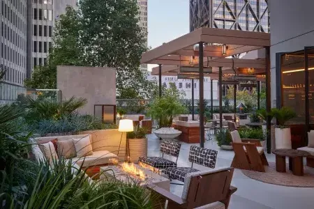 Rooftop lounge at The Jay Hotel