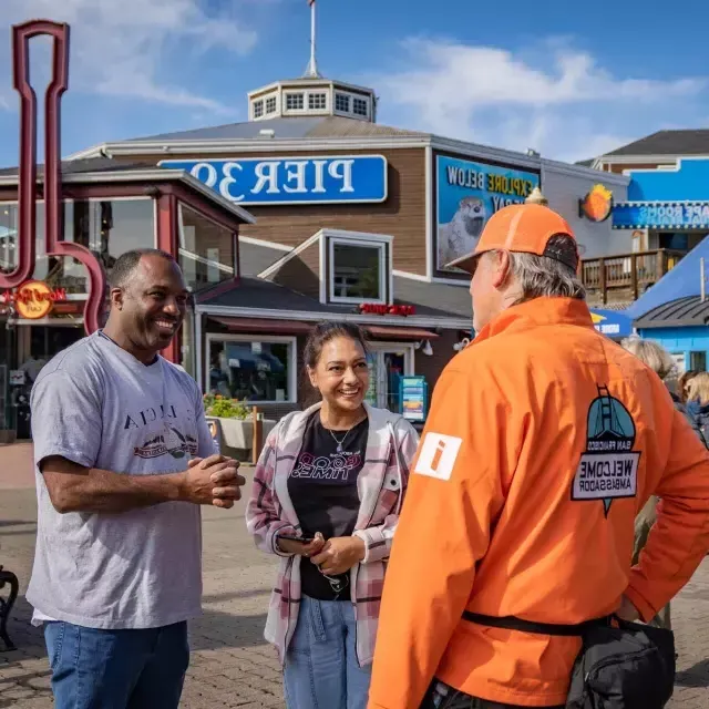 Welcome Ambassadors Pier 39